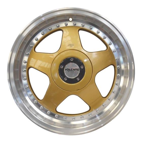 Jogo 4 Rodas Aro 17x7 Euro Volcano 5x100/112 Diam. Dourado Et 38 Menor preço em Jogo 4 Rodas Aro 17x7 Euro Volcano 5x100/112 Diam. Dourado Et 38