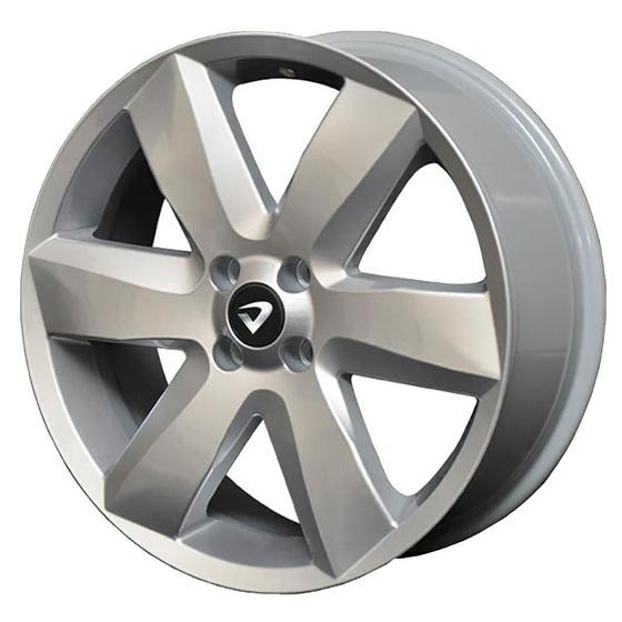 Jogo 4 rodas Volcano V-190 Saveiro Surf aro 18 4X100 prata tala 6 ET 42 Menor preço em Jogo 4 rodas Volcano V-190 Saveiro Surf aro 18 4X100 prata tala 6 ET 42
