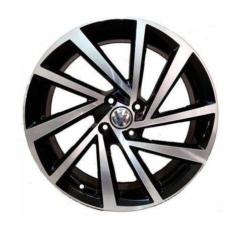 Jogo 4 Rodas Zunky ZK-780 Golf R 2018 Aro 17 4 x 100 Preto Diamante Tala 6 ET 40 Menor preço em Jogo 4 Rodas Zunky ZK-780 Golf R 2018 Aro 17 4 x 100 Preto Diamante Tala 6 ET 40