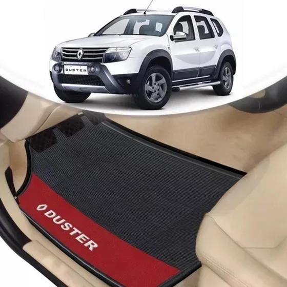 Imagem de Jogo 4 Tapetes De Carro RENAULT Duster Borracha Grossa Couro