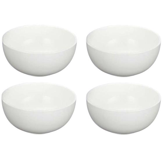 Imagem de Jogo 4 Tigelas Cumbuca Vidro Opaline 650ml Sopas E Caldos
