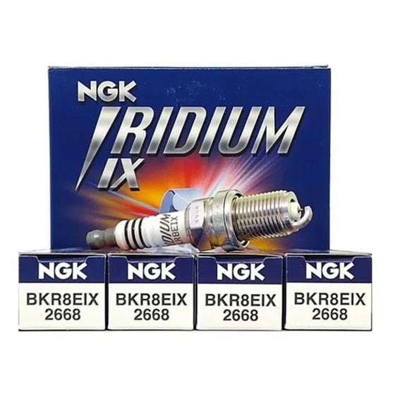 Jogo 4 Velas Original Ngk Iridium 16mm Grau 8 Fria Bkr8eix Menor preço em Jogo 4 Velas Original Ngk Iridium 16mm Grau 8 Fria Bkr8eix