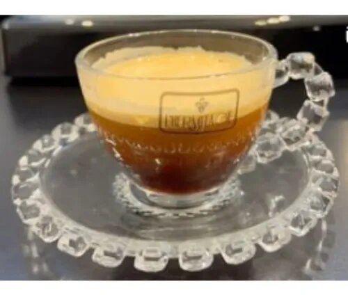 Imagem de Jogo 4 Xícaras Para Café 80ml Cristal Diamante L' Hermitage