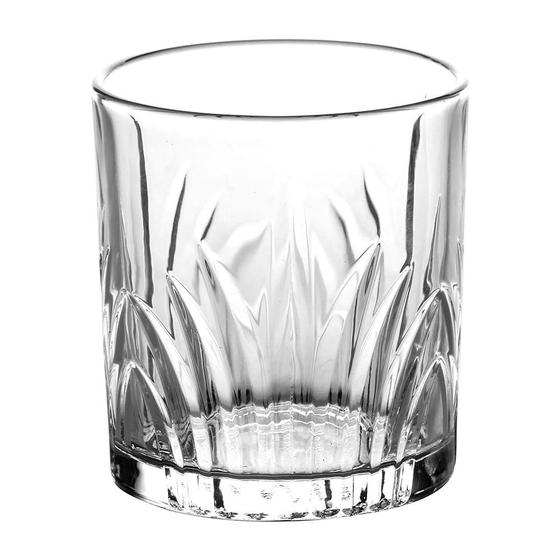 Imagem de Jogo 6 Copos Baixos Em Cristal Para Água, Suco, Drinks 310Ml