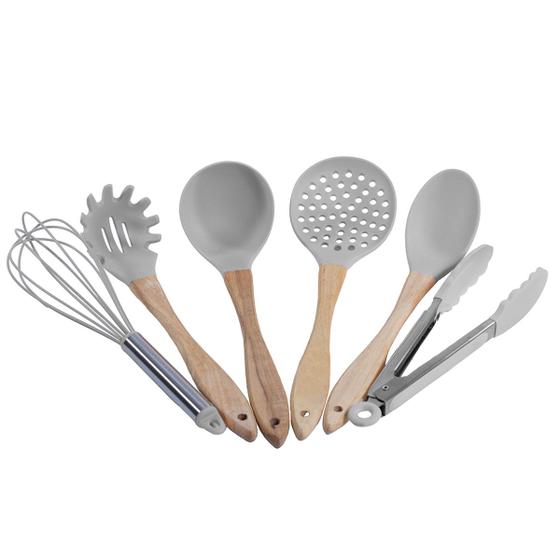 Imagem de Jogo 6 Peças Silicone Utensílios de Cozinha Master Wincy