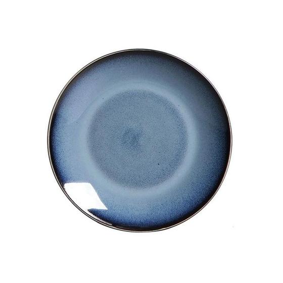 Imagem de Jogo 6 Pratos Sobremesa Planet Azul Petróleo Scalla Cerâmica