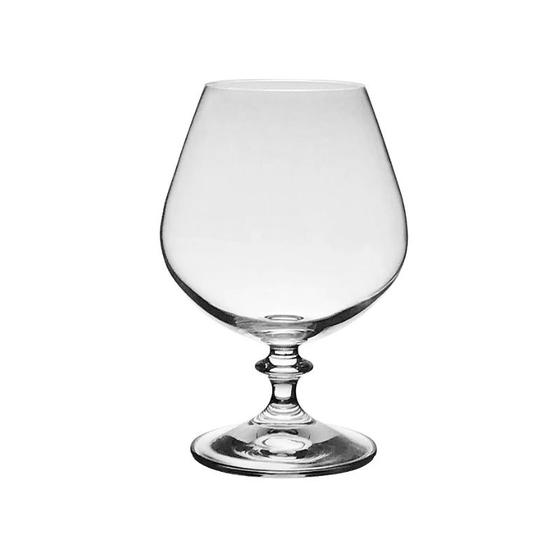 Imagem de Jogo 6 Taças Conhaque Ângela Cristal 400 ml Bohemia