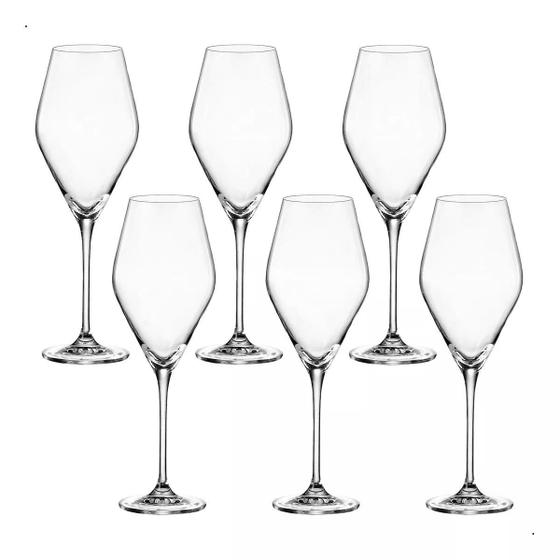 Imagem de Jogo 6 Taças Para Água Loxia em Cristal Ecológico 510ML