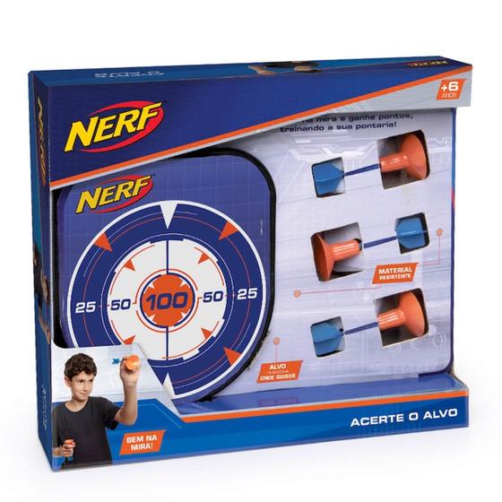 Jogo acerte o alvo nerf elka - Jogo de Dardos - Magazine Luiza