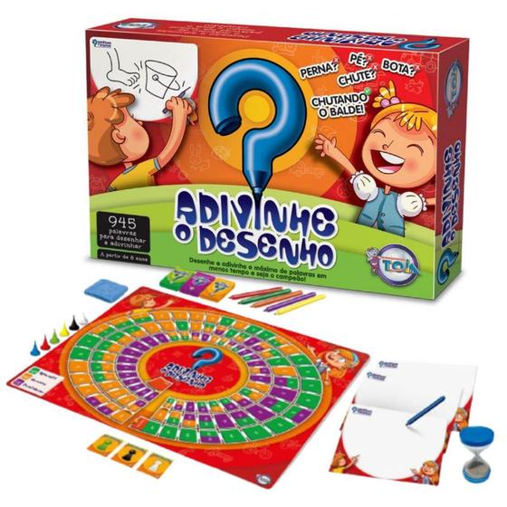 Jogo Adivinha o Desenho Tóia - 12163 Menor preço em Jogo Adivinha o Desenho Tóia - 12163