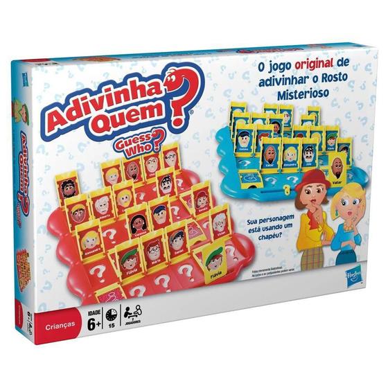 Jogo Adivinha Quem Hasbro - Outros Jogos - Magazine Luiza