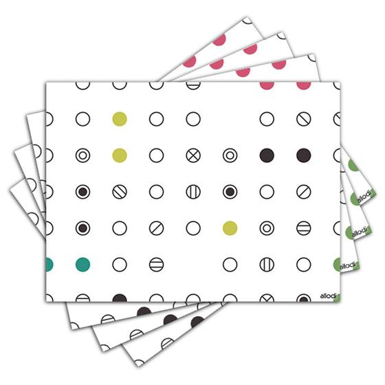 Imagem de Jogo Americano - Abstrato com 4 peças - 1154Jo