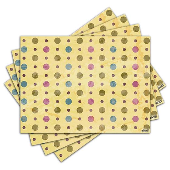 Imagem de Jogo Americano - Bolinhas com 4 peças - 242Jo