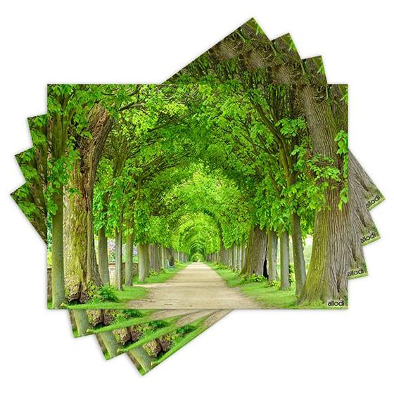 Imagem de Jogo Americano com 4 peças - Árvores - Caminho - 2161Jo