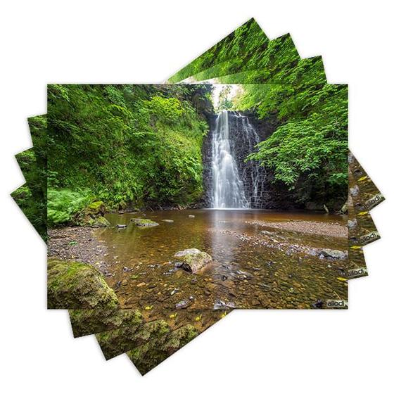 Imagem de Jogo Americano com 4 peças - Cachoeira - Natureza - Paisagem - 2119Jo