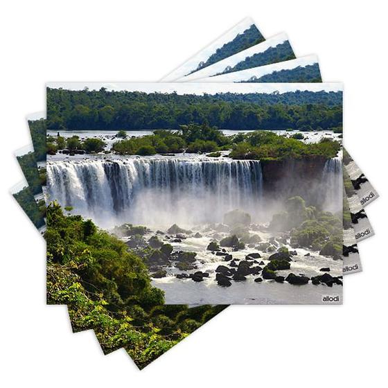 Imagem de Jogo Americano com 4 peças - Cataratas - Natureza - Paisagem - 1495Jo