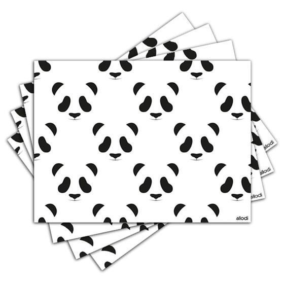 Imagem de Jogo Americano - Panda com 4 peças - 1112Jo