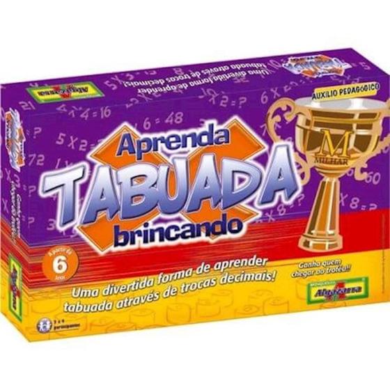 Imagem de Jogo Aprenda Tabuada Brincando - Algazarra