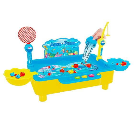 Jogo Aqua Pesca Pescaria Com Som - Fênix Brinquedos Menor preço em Jogo Aqua Pesca Pescaria Com Som - Fênix Brinquedos
