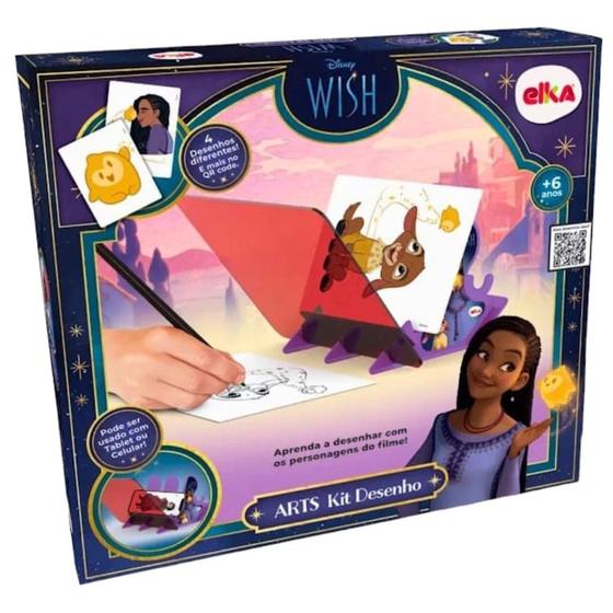 Imagem de Jogo Arts Kit Desenho Disney Wish - Ref 1277 - Elka Brinquedos