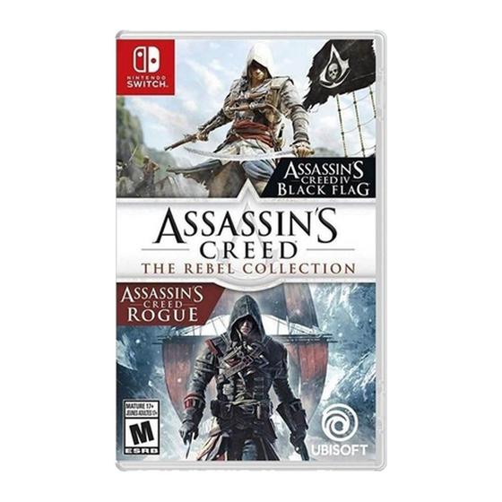 Imagem de Jogo Assassins Creed The Rebel Collection - Nintendo Switch em Mídia Física