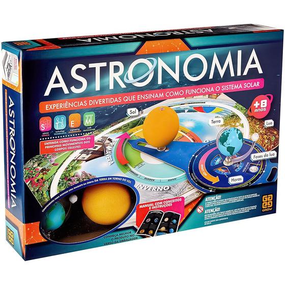Jogo Astronomia Brinquedo Educativo Infantil Didático Sistema Solar ...