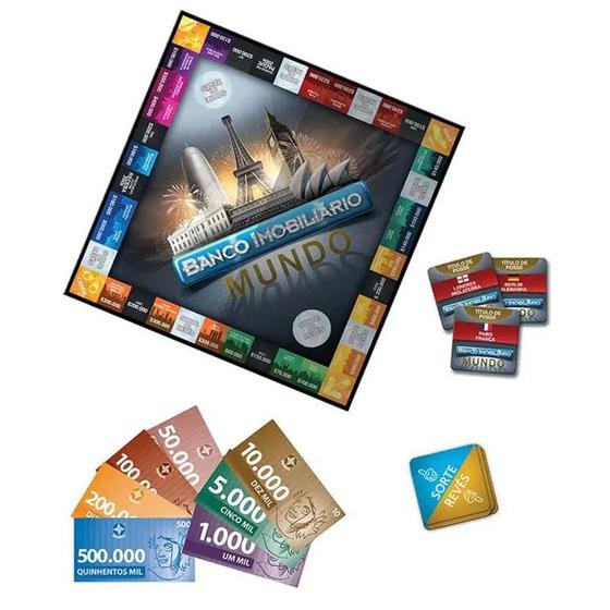 Imagem de Jogo Banco Imobiliário Mundo Estrela