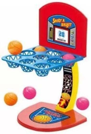 Imagem de Jogo Basquete Interativo Duplo . Desafie Amigos E Familiares