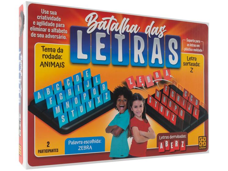 Imagem de Jogo Batalha das Letras Tabuleiro Grow