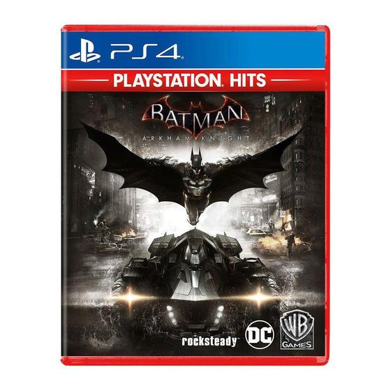 Jogo Batman Arkham Knight - PS4 - Mídia Física - Warner Games - Outros  Games - Magazine Luiza