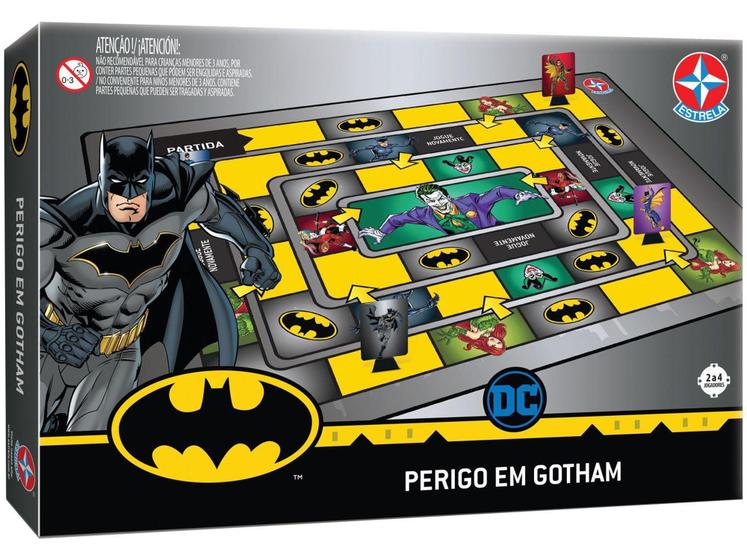 Imagem de Jogo Batman Perigo em Gotham Tabuleiro Estrela