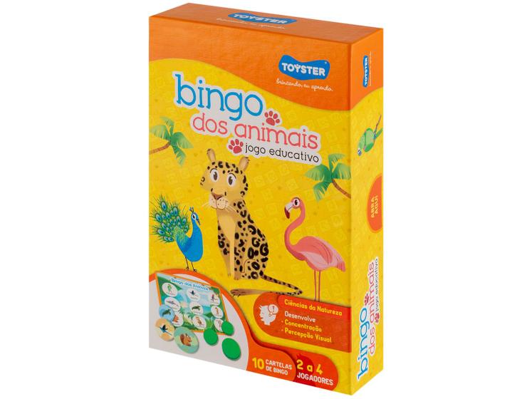 Imagem de Jogo Bingo dos Animais Tabuleiro 