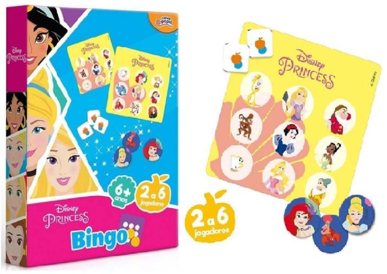 Imagem de Jogo Bingo Princesas - Toyster