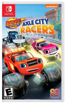 Imagem de jogo BLAZE AND THE MONSTER MACHINES AXEL CITY RACERS switch