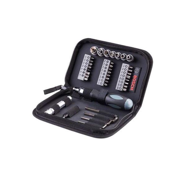 Imagem de Jogo bosch c/38pcs p/parafusar com estojo