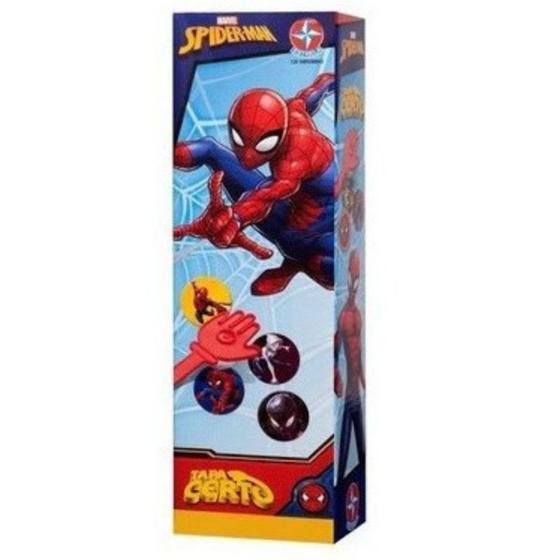 Imagem de Jogo Brinquedo Criança Tapa Certo Homem Aranha Estrela