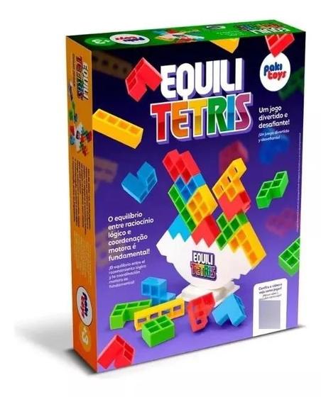 Imagem de Jogo Brinquedo Mesa Equilitetris Brincadeira Equilíbrio