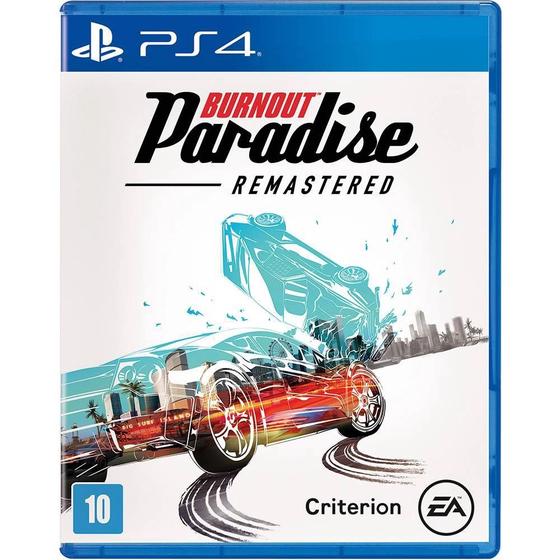Jogo Burnout Paradise Remastered - Playstation 4 - Ea Games