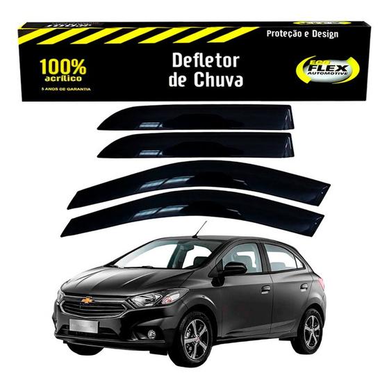 Imagem de Jogo Calha Defletor Chuva Chevrolet Onix 1.0 1.4 2017 A 2019