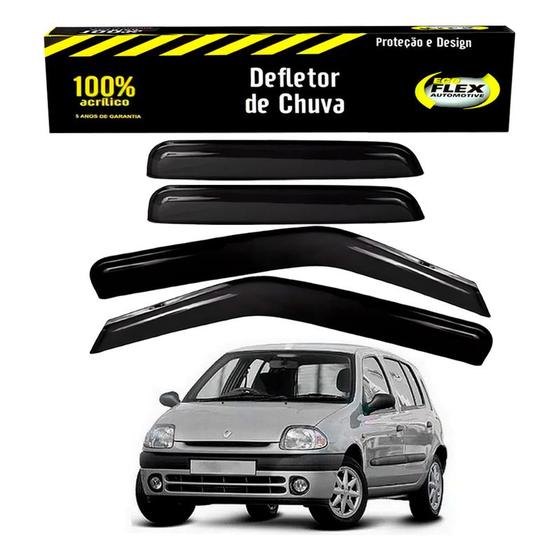 Imagem de Jogo Calha Defletor Chuva Clio 1.0 1.6 4 Portas 1999 A 2002