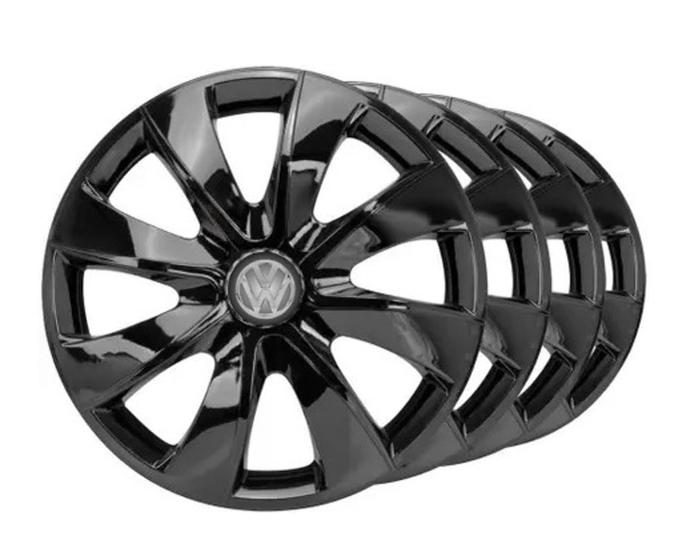 Imagem de Jogo Calota Prime Pto Aro 14 Para Gol G3 2005