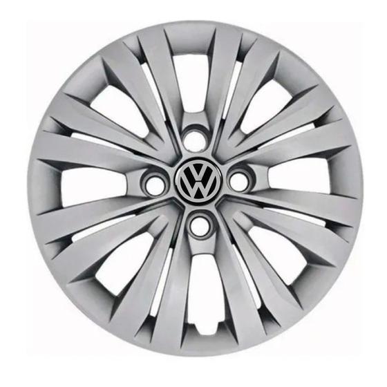 Jogo Calota Vw Gol G3 G4 G5 G6 G7 Aro 14 + Emblema Resinado Menor preço em Jogo Calota Vw Gol G3 G4 G5 G6 G7 Aro 14 + Emblema Resinado