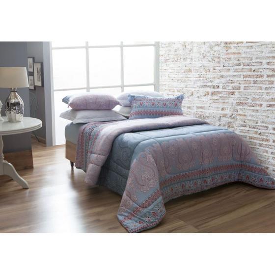 Imagem de Jogo Cama Queen Sofee 4pc Malha Celestial Kacyumara