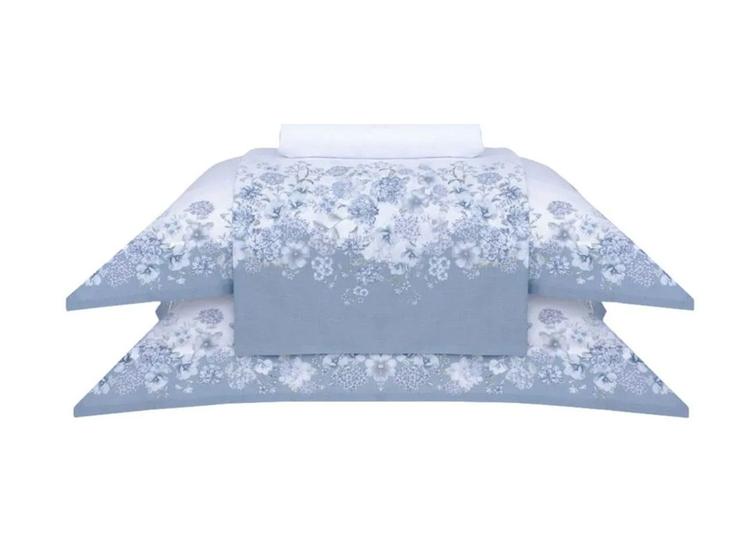 Imagem de Jogo Cama Solteiro 3 pcs 180 fios Percalle Lazuli Buddemeyer