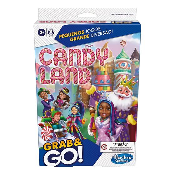 Imagem de Jogo Candy Land F8259 - Grab &Go - Hasbro