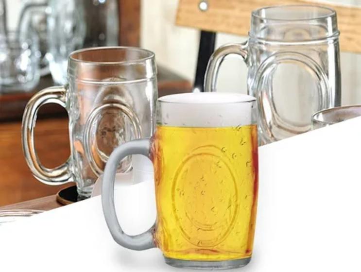 Jogo Canecas Chopp 300ml Fritz Wheaton 12 Unidades Menor preço em Jogo Canecas Chopp 300ml Fritz Wheaton 12 Unidades
