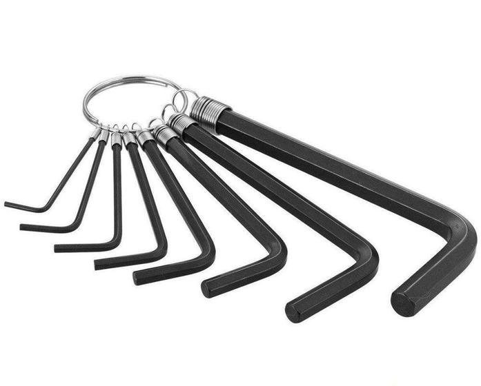 Imagem de Jogo chave allen 8pc 1,5 a 8mm thompson