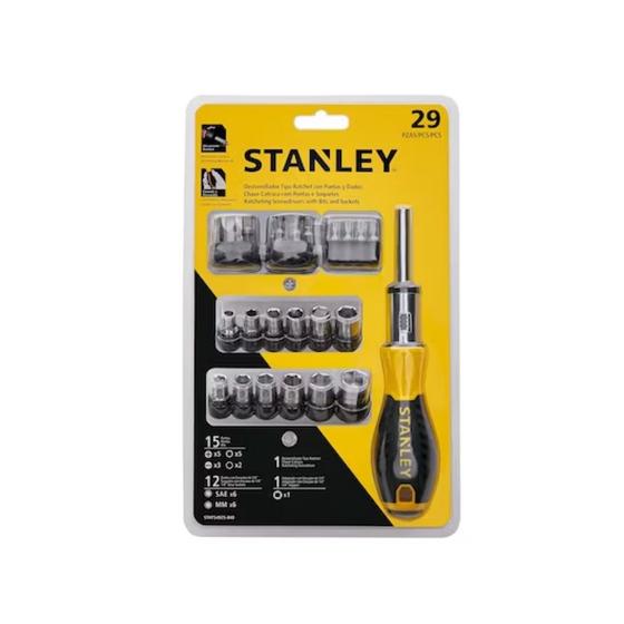 Imagem de Jogo Chave Catraca Multi Bits 29pçs Stht54925-840 Stanley