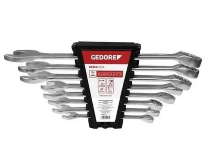 Imagem de Jogo Chave Combinada 8 Peças 8 A 19 Mm Gedore Red R09105008