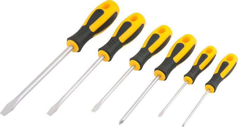 Jogo chave fenda e philips cromo vanádio cabo anatômico com 6 peças - Vonder Plus Menor preço em Jogo chave fenda e philips cromo vanádio cabo anatômico com 6 peças - Vonder Plus